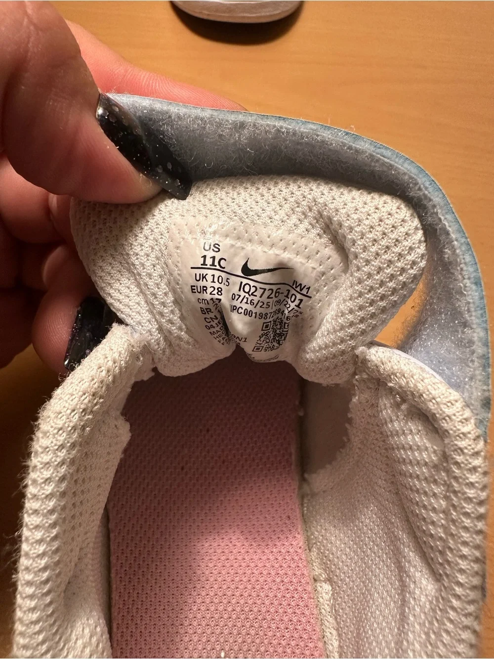 Nike Court Borough Low Essential White Rising Pink Shoes Size 11C